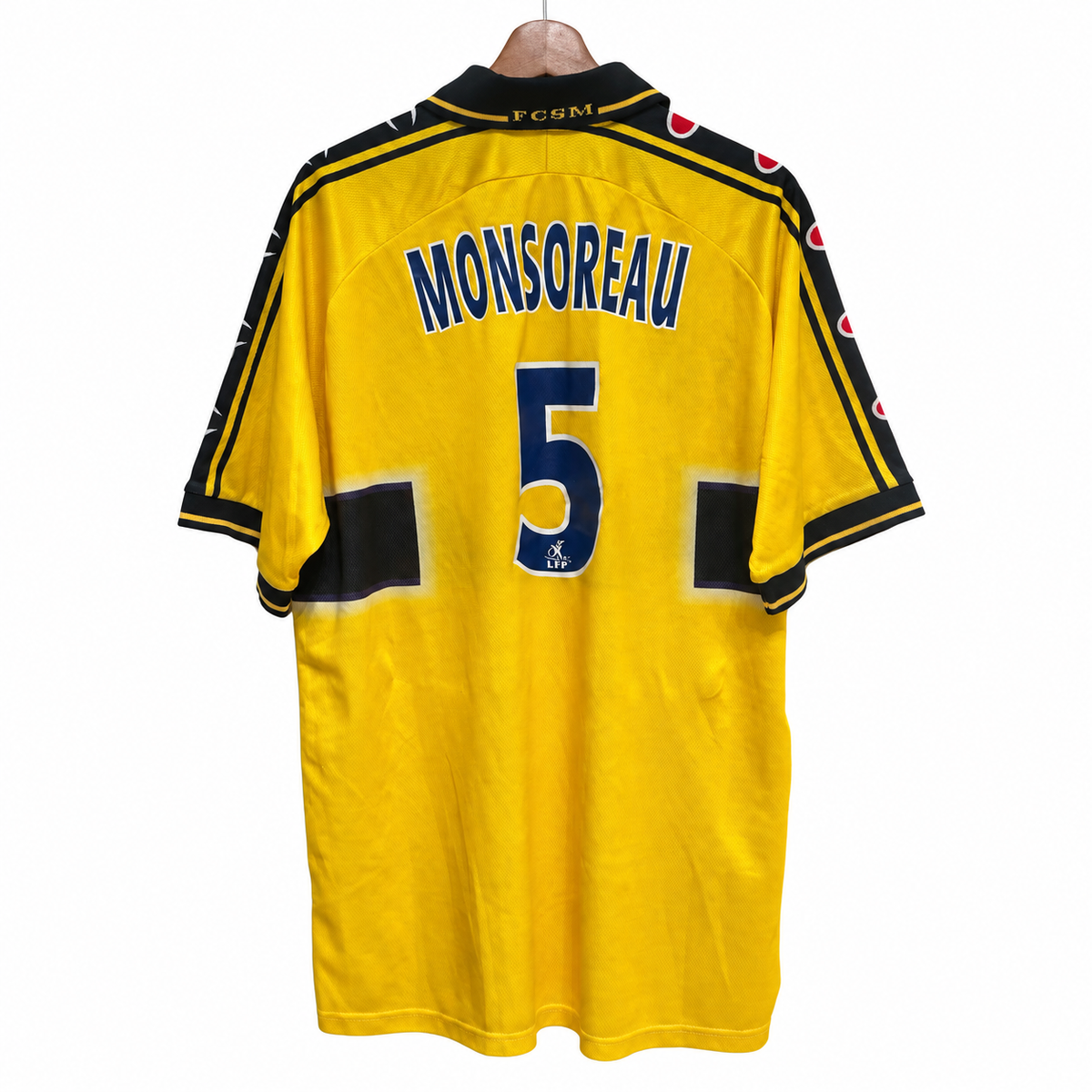 Maillot FC Sochaux-Montbéliard Domicile 2003/04 – Monsoreau #5 – Pièce Collector | Taille XL
