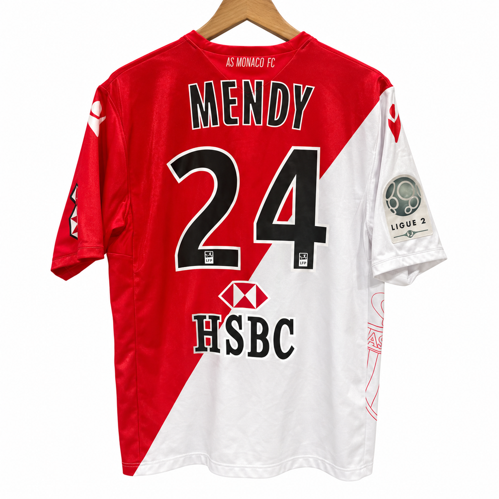 Maillot Porté AS Monaco Domicile 2011/12 – Match Worn Mendy #24 | Taille S