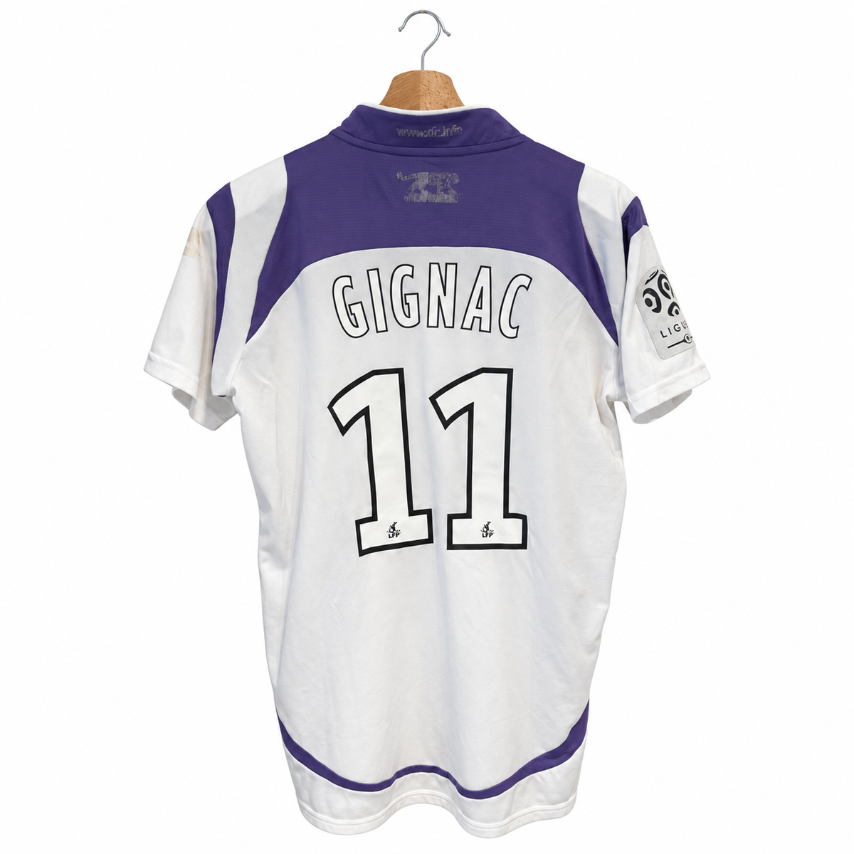 Maillot Toulouse FC Domicile 2008/09 – Gignac #10 – Avant la Gloire | Taille L cintré