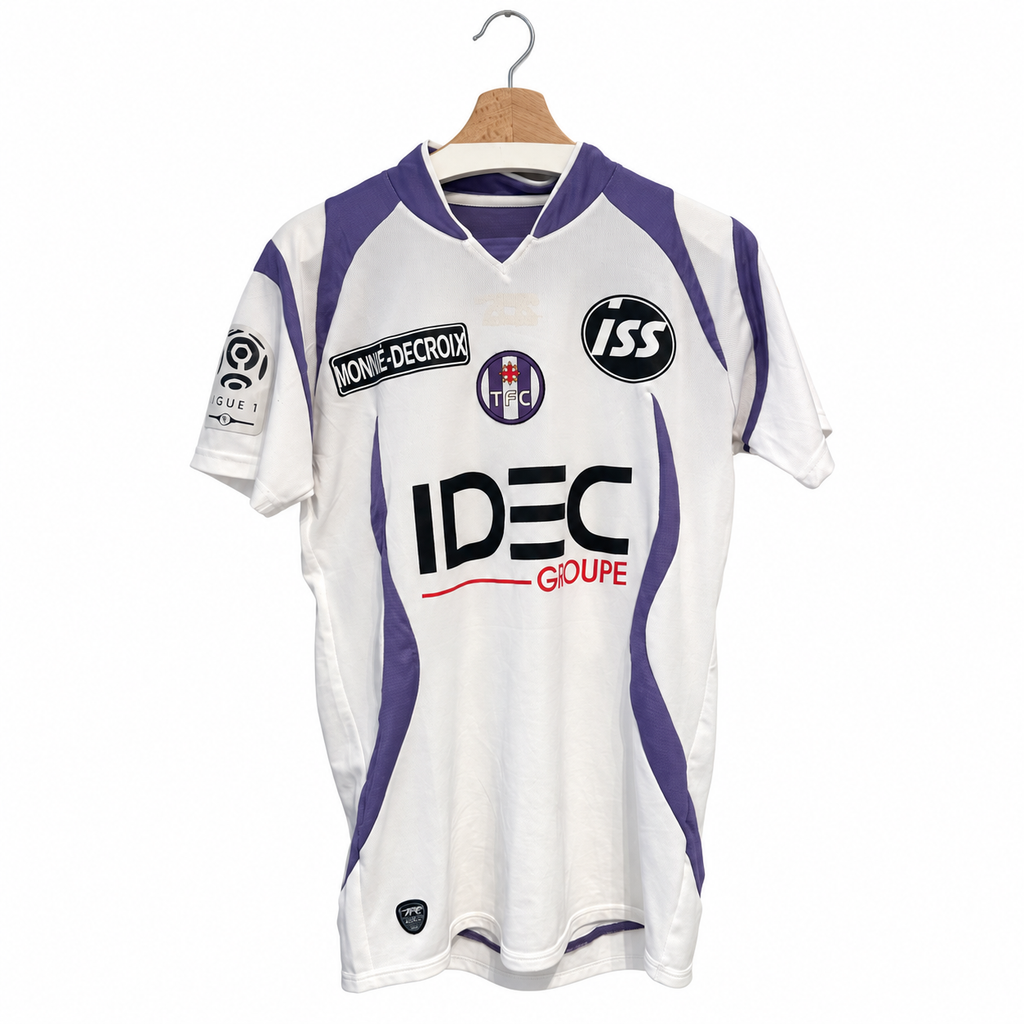 Maillot Toulouse FC Domicile 2008/09 – Gignac #10 – Avant la Gloire | Taille L cintré