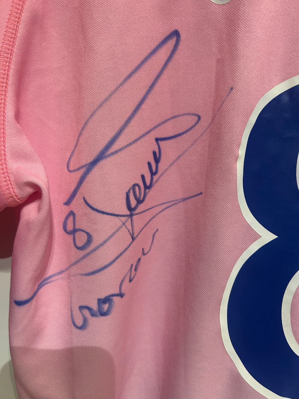Évian Thonon Gaillard – Maillot Domicile Match Issue – 2011/2012 – Govou #8 Signé (XL)
