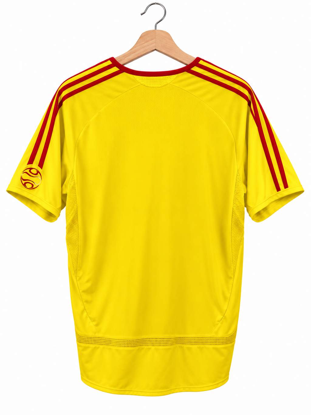 Liverpool FC – Extérieur – 2006/07 – Jaune Adidas / Carlsberg (XL)