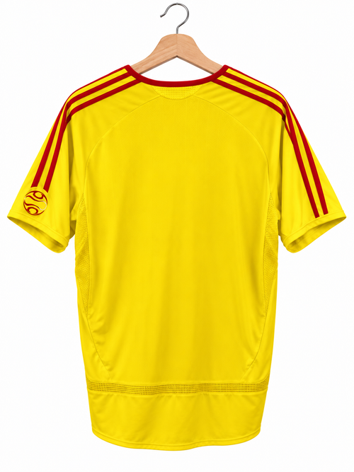 Liverpool FC – Extérieur – 2006/07 – Jaune Adidas / Carlsberg (XL)