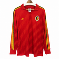 Maillot Belgique Rétro 1986 – Réédition Adidas Originals | Manches longues – Taille XL