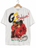 T-shirt Supporter Belgique – Coupe du Monde France 98 – Jupiler – Pièce Rare | Taille XL